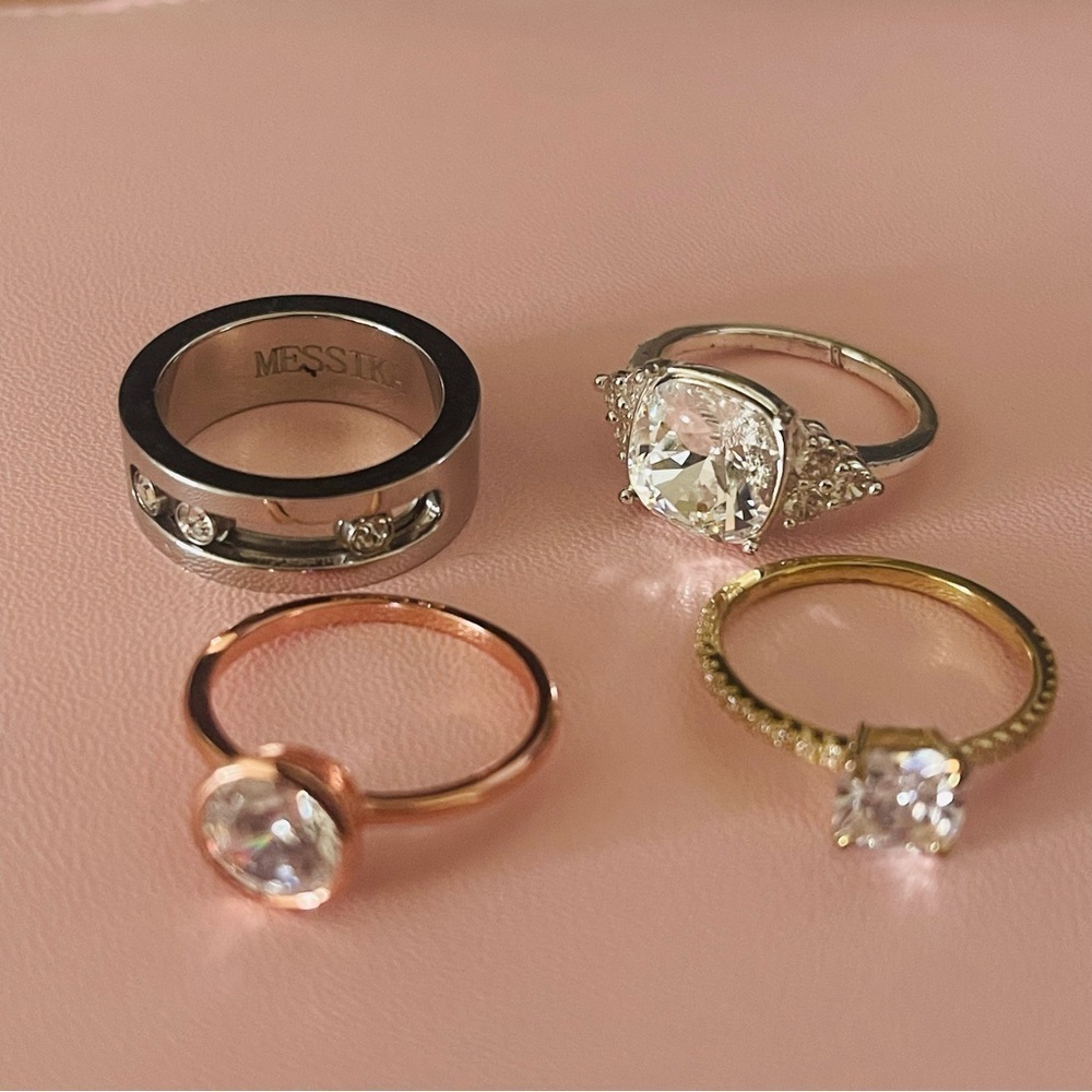 Bundle 4 rings size 7 - Picture 2 of 3